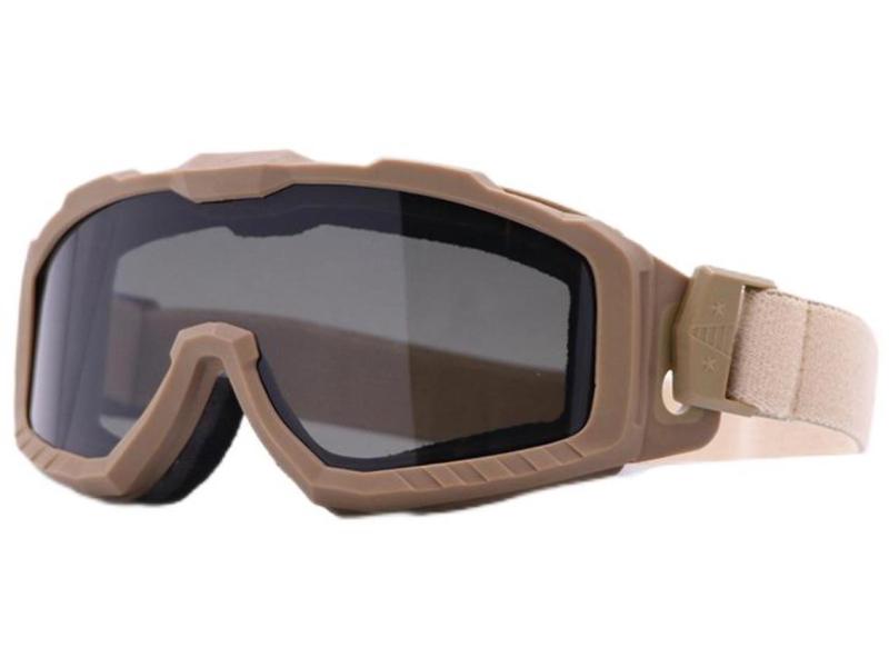 Противотуманные тактические очки Взрывозащищенные очки Пейнтбольная охота Спортивные очки против ветра и песка