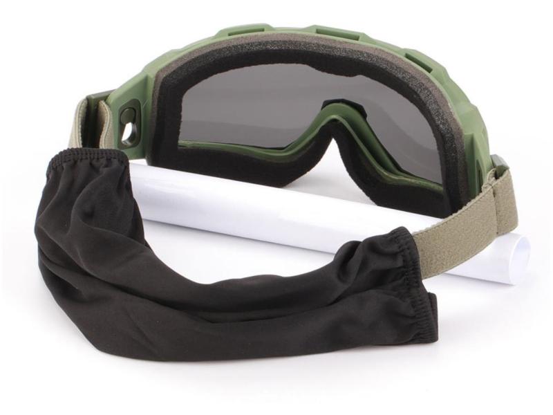Противотуманные тактические очки Взрывозащищенные очки Пейнтбольная охота Спортивные очки против ветра и песка