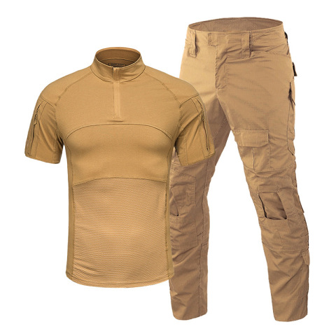 G4 Уличная боевая тренировочная одежда с короткими рукавами Cp Камуфляжная тактическая тренировочная одежда