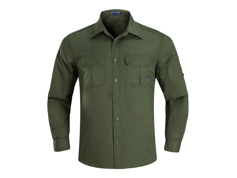 Nouveau design Men's Summer Outdoor respirant à manches longues uniforme de camouflage tactique