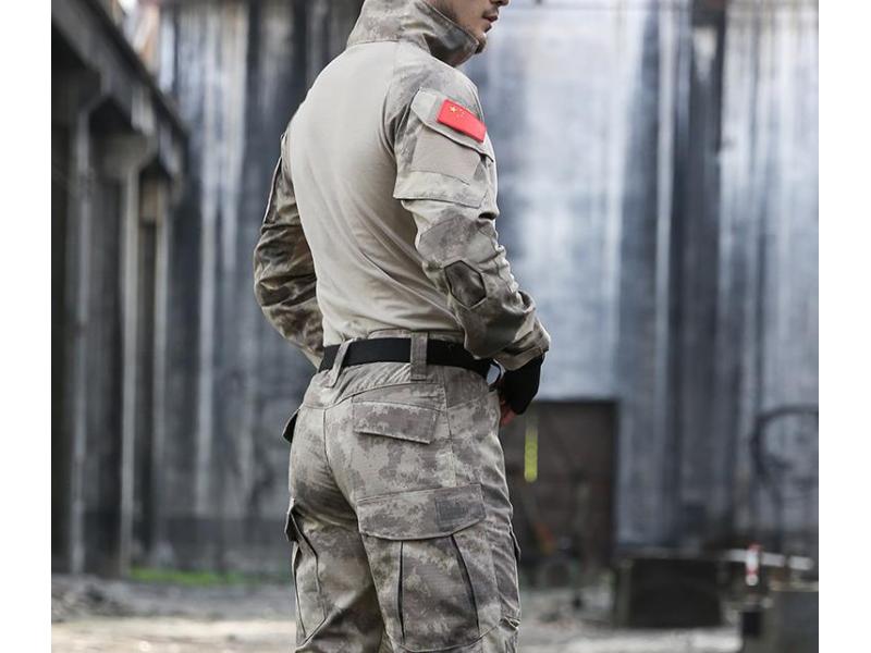 Traje de rana Traje de camuflaje Uniforme de instructor masculino Traje de entrenamiento militar Traje de entrenamiento grueso resistente al desgaste