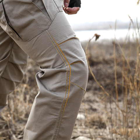 Высакаякасныя камуфляжныя трэніровачныя штаны на адкрытым паветры, тактычныя трэніровачныя штаны XL358