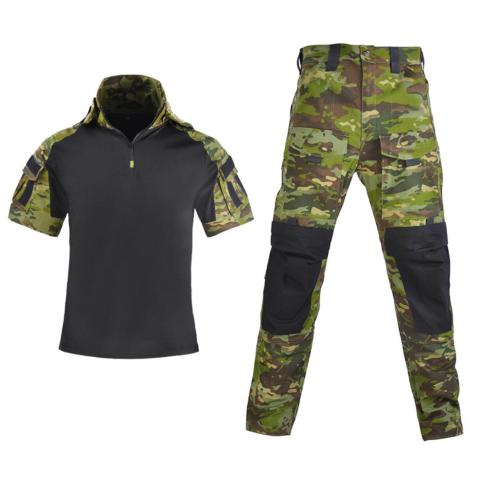 Dragon a Short -Sleeved Combat Clothes Camouflage Clothing Frog Service Frog Suit Suit Tactical Training Suit