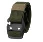Cinturón táctico policial de alta calidad Cinturón militar con hebilla de aleación de zinc de alta elasticidad