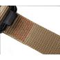Cinturón táctico de nailon de policía profesional, cinturón de combate militar con hebilla de plástico