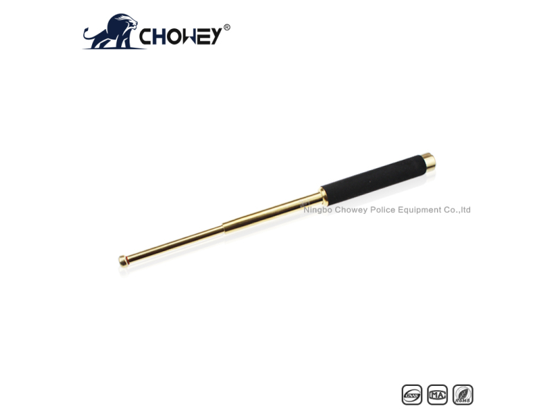 Высококачественная губчатая ручка, расширяемая дубинка BT17G028 gold