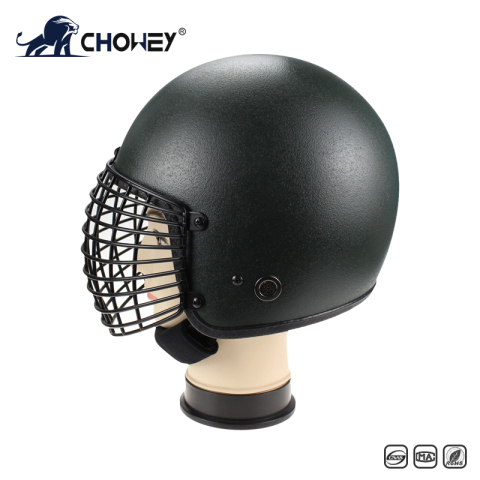Военный антиконтрольный шлем AH1210 с металлической сеткой