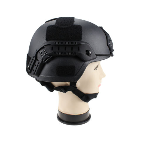 Ваенны балістычны шлем з тактычнай рэйкай, мадэль MICH, куленепрабівальны шлем BH1409