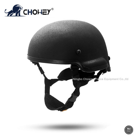 Militärischer Kugelsicherer Helm MICH2000 ohne Tactical Rail Ballistic Helm Schwarz BH1566