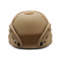 Militärischer kugelsicherer Helm mit taktischer Schiene Khaki Farbe Modell MICH ballistischer Helm BH1806
