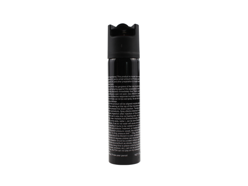 Spray au poivre grande capacité PS110M055 pour la légitime défense
