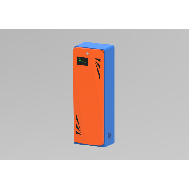 Hiland Modern Garage Barrier with AC Motor 1.5mm Steel Plate Easy Operation