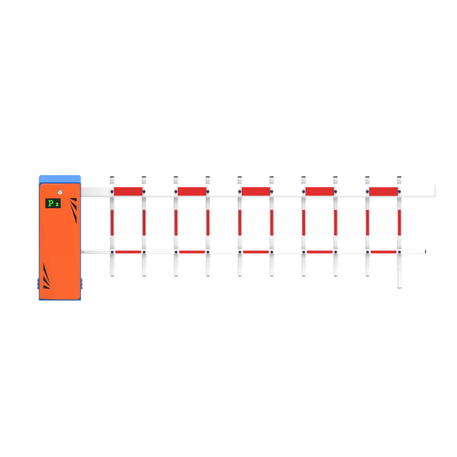 Hiland Modern Garage Barrier with AC Motor 1.5mm Steel Plate Easy Operation