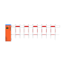 Hiland Modern Garage Barrier with AC Motor 1.5mm Steel Plate Easy Operation