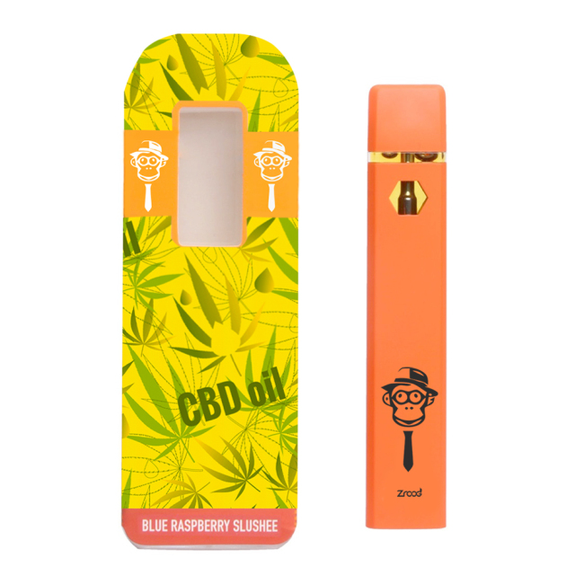 ZROOG 2022 Hot  Sale 280mAh  Rechargeable 1.0ml Empty Thick CBD&THC Oil Delta-10 Disposable Vape Pen