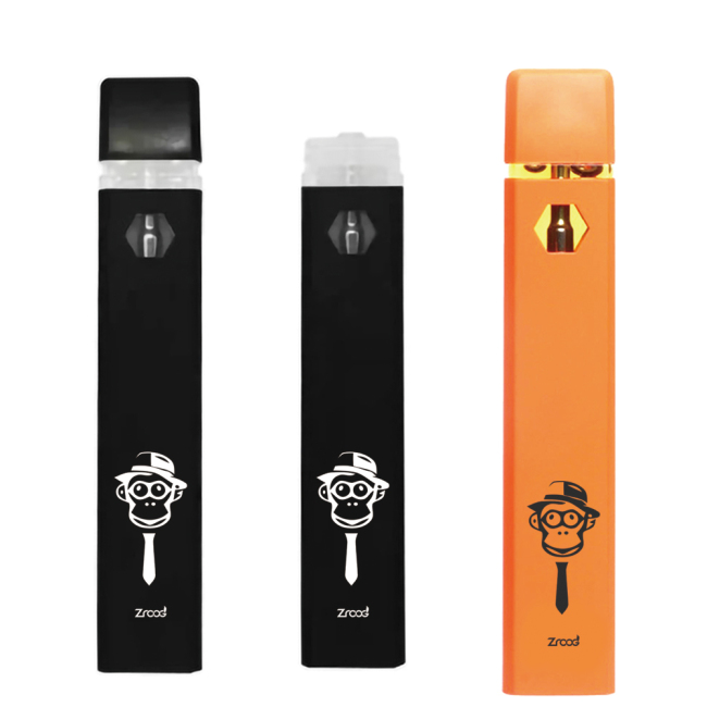ZROOG 2022 Hot  Sale 280mAh  Rechargeable 1.0ml Empty Thick CBD&THC Oil Delta-10 Disposable Vape Pen