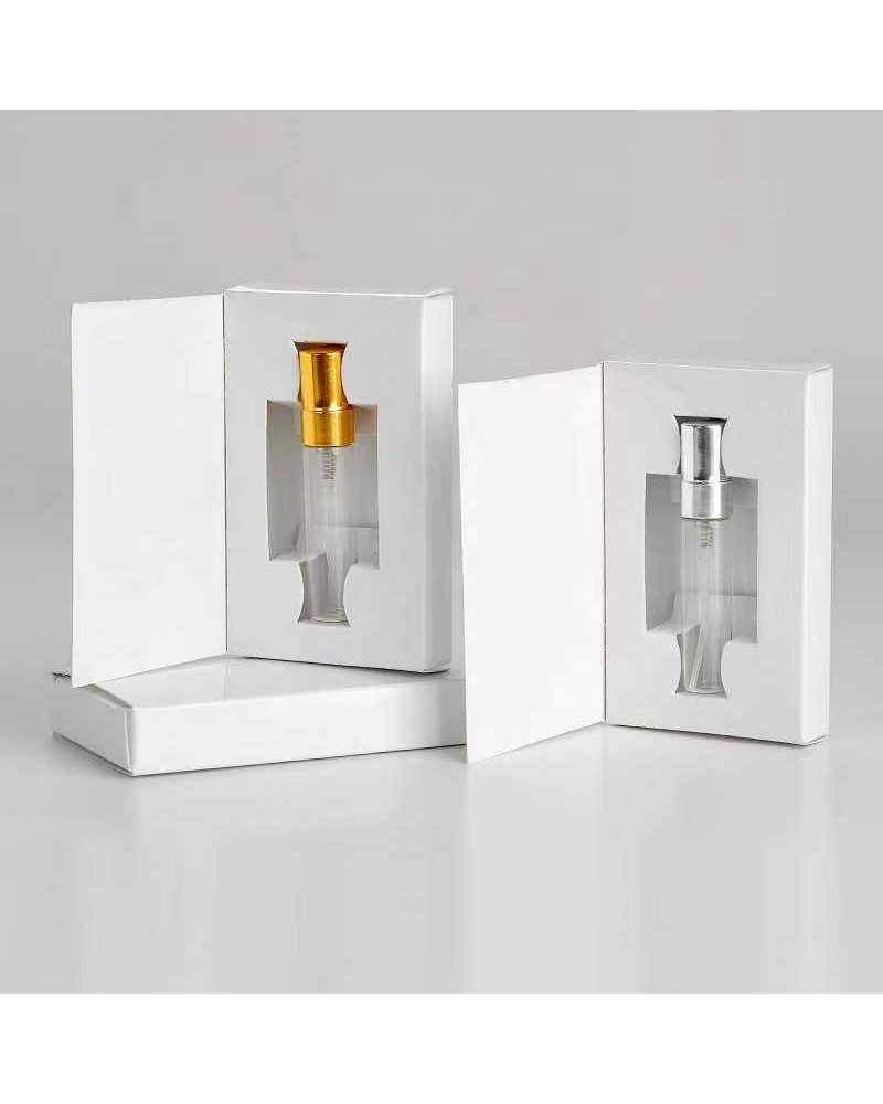 Customized cosmetic paper box packaging recyclable small perfume bottles packaging