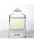 Custom Glass Clear Perfume Oil Bottle Flat Shoulder Long Perfume Bottle