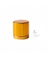 CAL-037 Gold aluminium post cap 30 ml wooden perfume lids support oem with high quality