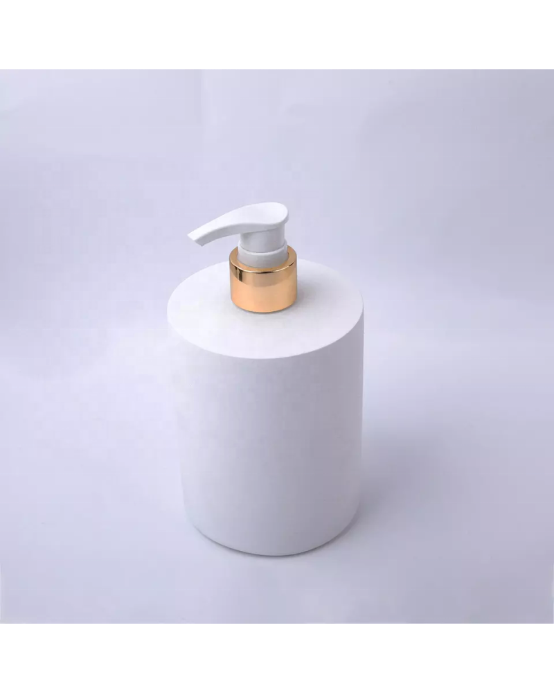 450ml Round Hotel Liquid Soap Pet Bottle Cosmetic Recycling Plastic Shampoo Bottles