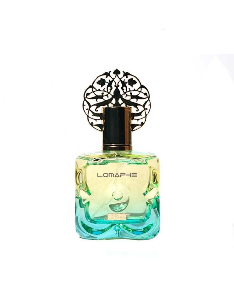 Supplier Custom Luxury Inspired Colorful Perfume Atomizer Bottle Womens Irregular Bottle Perfume 100ml