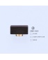 Cheap Hot Sale Cork Wood Cap Black Perfume Square Screw Top Wooden Lid