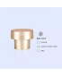 New Made Decorative Perfume Bottle Irregular Gold Perfume Plastic Bottle Cap