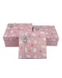 Women Style Customized Box Pink Background Paper Packaging Cute Gift Boxes with Ribbon Bow