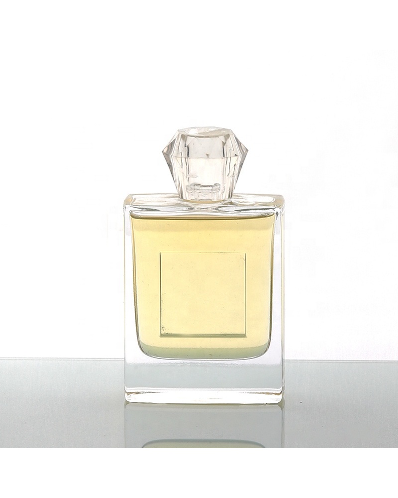 Square Spray Fragrance Bottle Stylish 85ml Glass Perfume Bottle