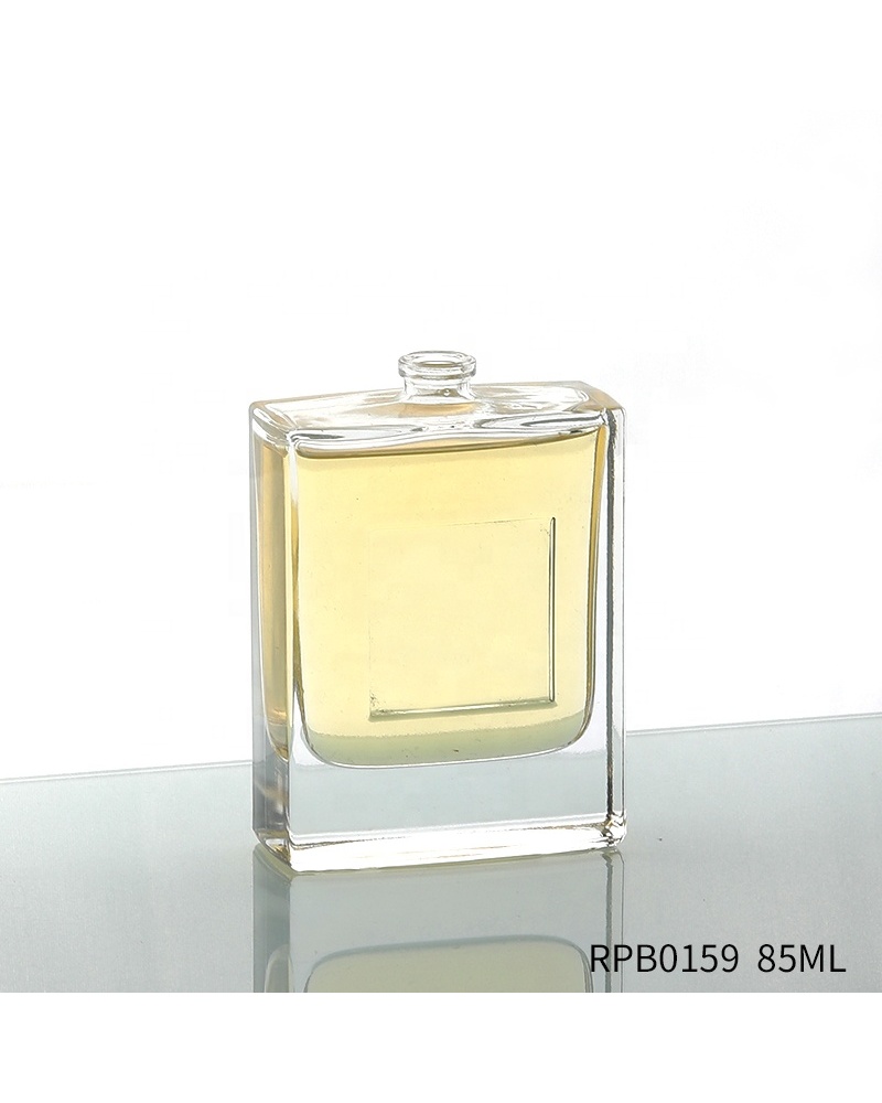 Square Spray Fragrance Bottle Stylish 85ml Glass Perfume Bottle
