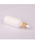 10ml 30ml 50ml dropper white porcelain bottle with cap for essential oil
