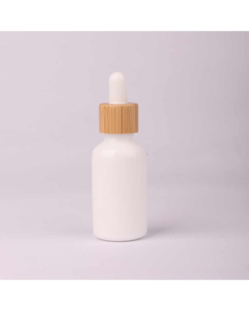 10ml 30ml 50ml dropper white porcelain bottle with cap for essential oil