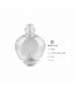 Customized Logo Empty Perfume Refillable Round Cap Glass Beauty Cosmetic Bottles
