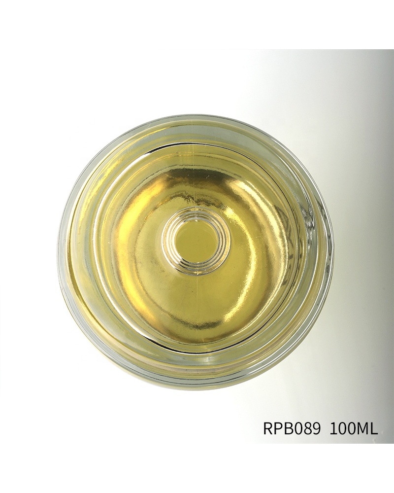 Thick Bottom Luxury Cosmetic Packaging Cylindrical Perfume Empty Bottle Beautiful