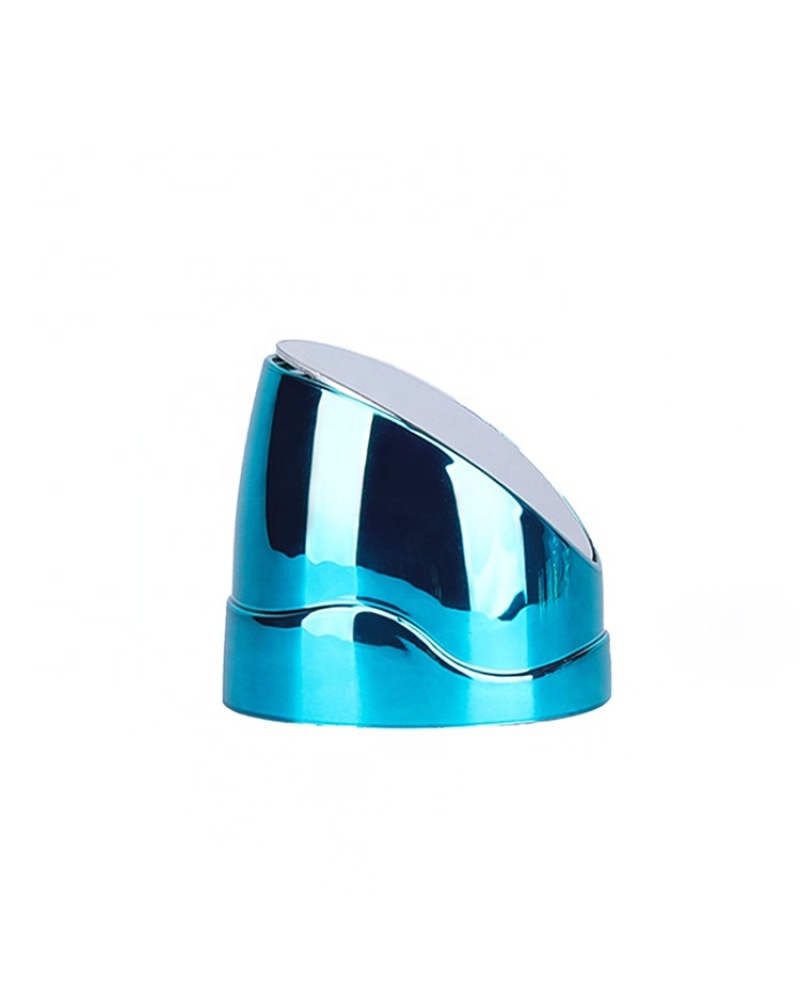 Hot Sale Beautiful Surface Sprayer Deodorant Cover Blue Color Caps for Perfume Bottles