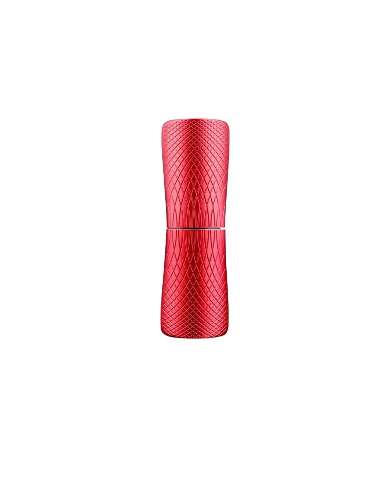 Cosmetic packing 5ml aluminum lipstick tube special shape tubes with bright red color