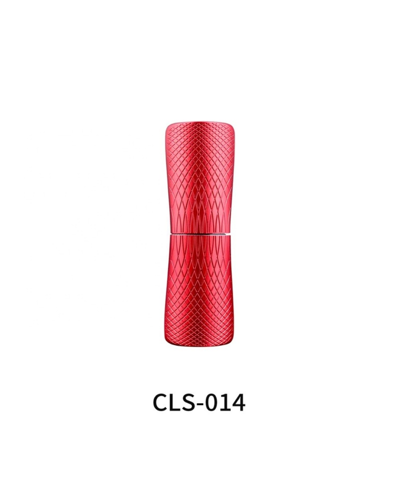 Cosmetic packing 5ml aluminum lipstick tube special shape tubes with bright red color