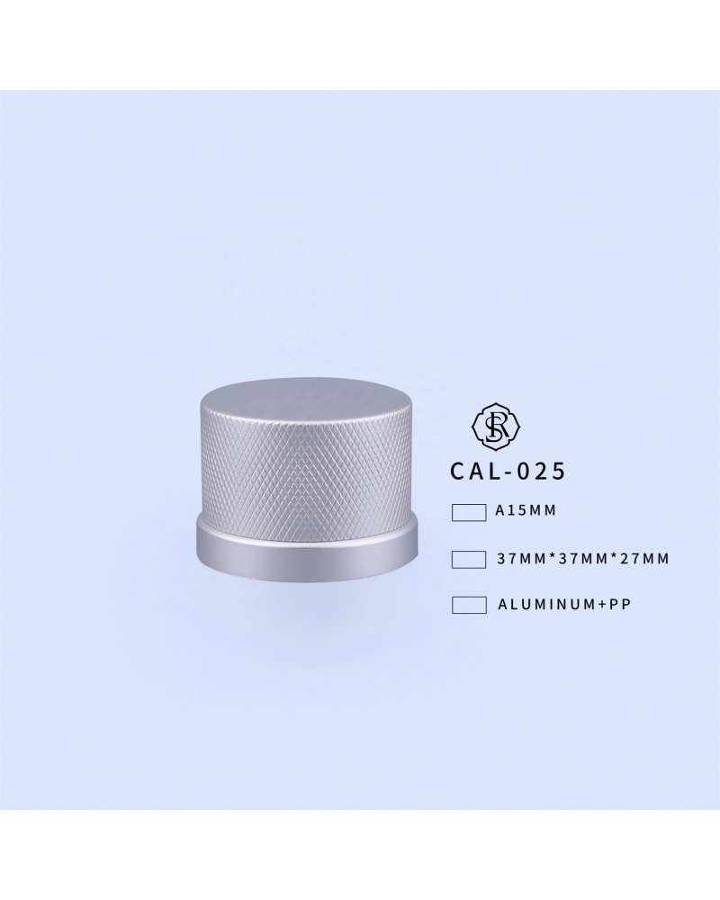 Durable and High Quality Spray Metal Cap Silvery Fea15 Perfume Aluminum Cap