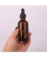 Hot Sale Wholesale Price 2 Oz Empty Dropper Amber Essential Oil Bottles with Glass Dropper