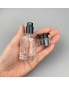 Wholesale Refillable Portable Travel High-end Spray Black 30ml Glass Perfume Empty Bottle