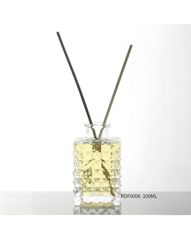 Customized High Quality Aroma Luxury Glass Bottle Home Glass Reed Diffuser Bottles 300ml