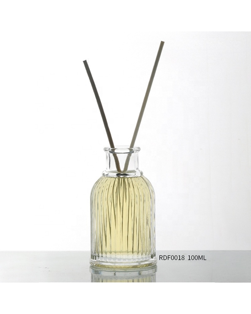 Customized High Quality Aroma Luxury Glass Bottle Home Glass Reed Diffuser Bottles 300ml