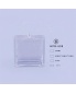 New Made Exquisite Packaging Cosmetic Transparent Square Bottles 2022 Glass Bottle Perfume