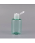 Clear 24/415 cosmetic bottle 100 ml bottle flip top cap for shampoo