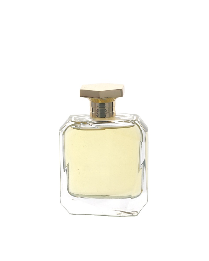 Wholesale Empty Clear Luxury Glass Bottle 100ml Square Bottle Perfume