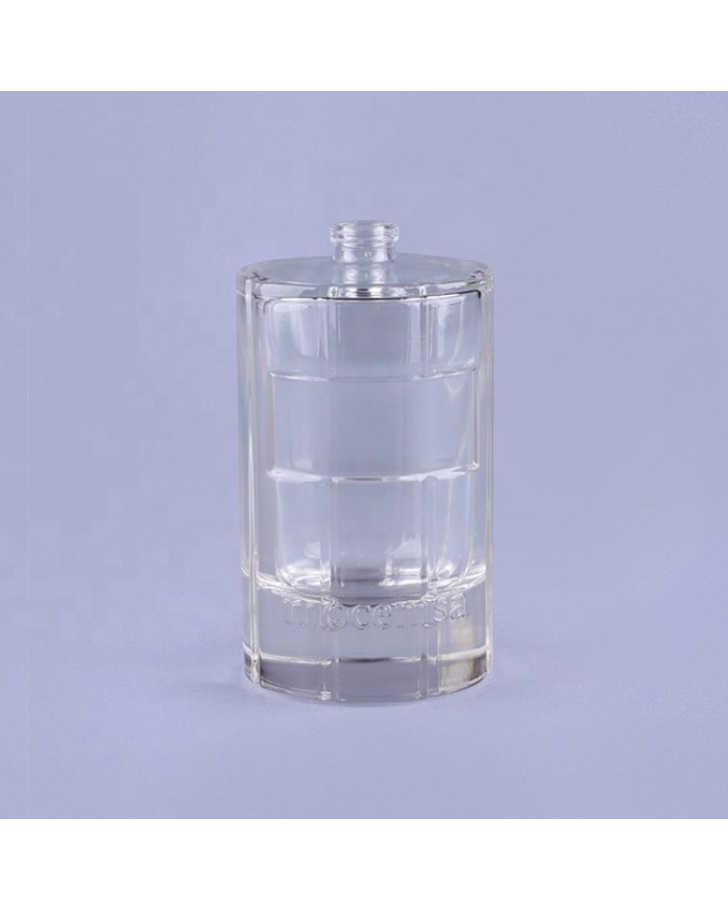 Packaging Thick Bottom Cosmetic Transparent Decorative Luxury Empty Perfume Bottle 100 ml