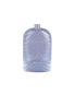 New Design Transparent Glass Bottles 100ml Flat Bottle Refill Perfume with Complex Pattern