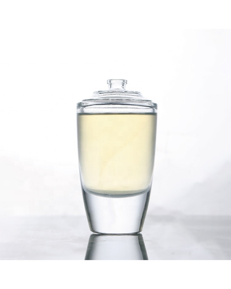 Factory Wholesale Printing Color Crimp Top Spray Glass Bottle Perfume Design