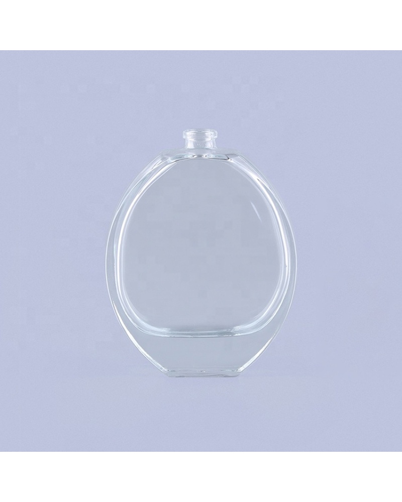 China Cosmetic Round Crimp Bottles Filling Classic Glass Perfume Bottle