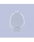 China Cosmetic Round Crimp Bottles Filling Classic Glass Perfume Bottle